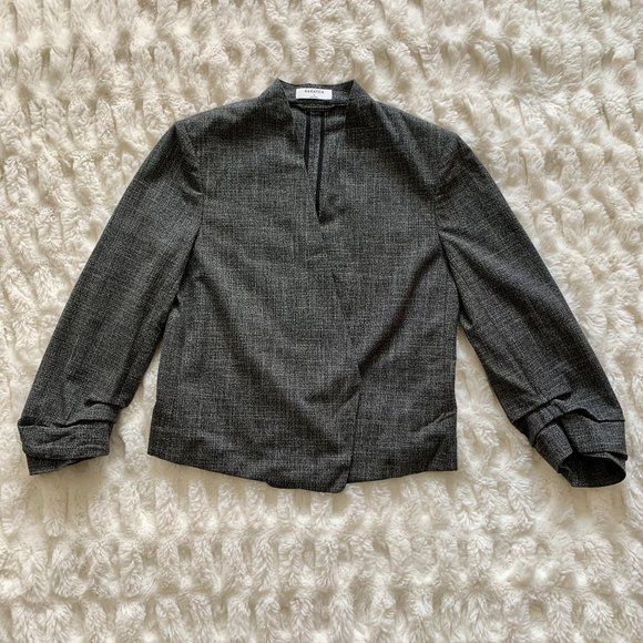 Aritzia Jackets & Blazers - Aritzia Babaton | Power Short Grey Blazer